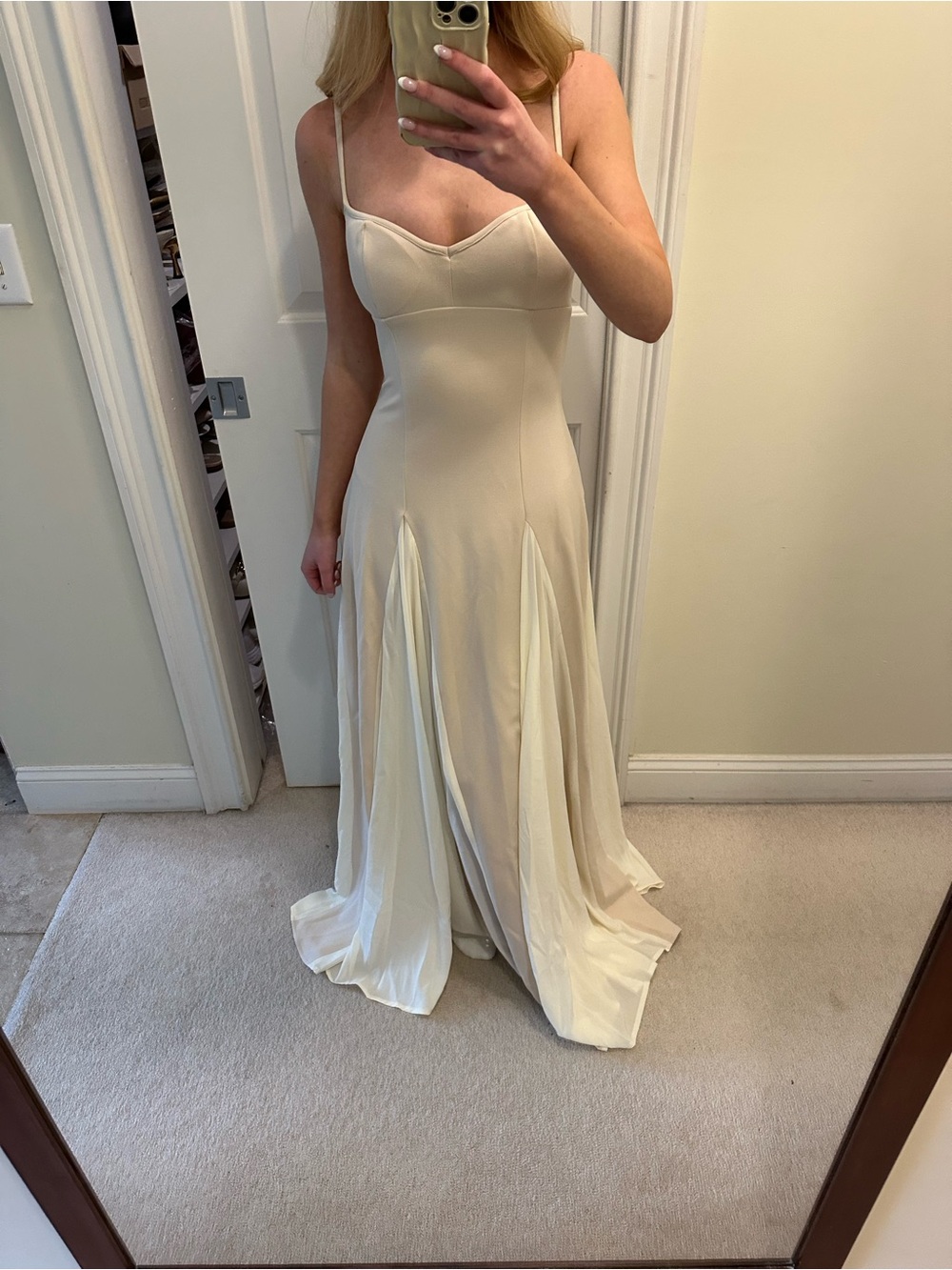 Arcina Ori Paloma Dress in Stone - Picture 2 of 4